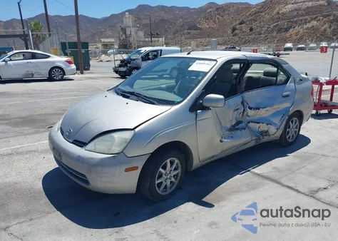 2001 Toyota Prius from USA, damaged, VIN JT2BK12U110007736